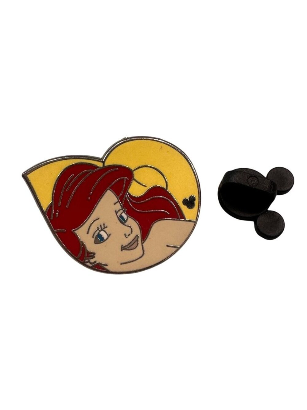 Disney Little Mermaid Shell Trading Pin Ariel Princess Hidden Mickey Badge